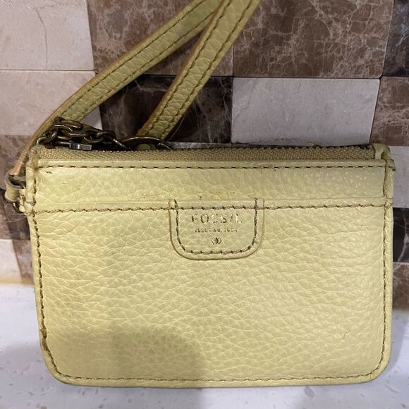 Fossil ID holder Wristlet  - Picture 1 of 4